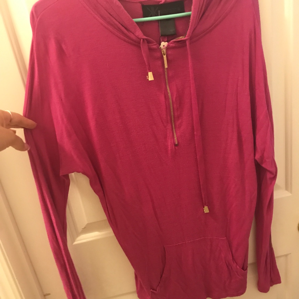 Kardashian Collection Hooded Shirt